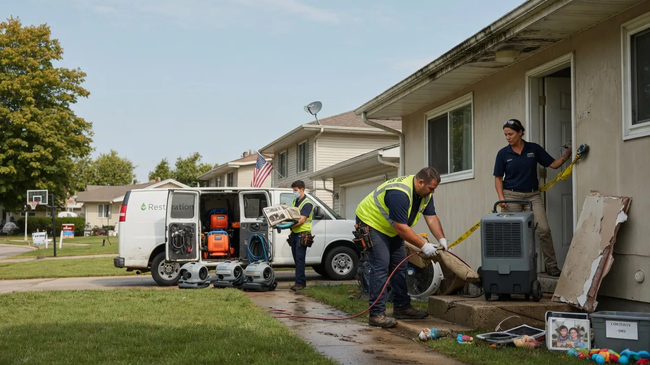 Water Damage Restoration in Darwin, CA near me
